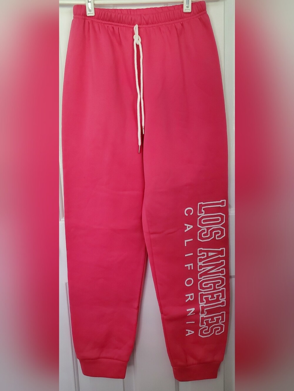 Los Angeles California Hot Pink Sweatpants